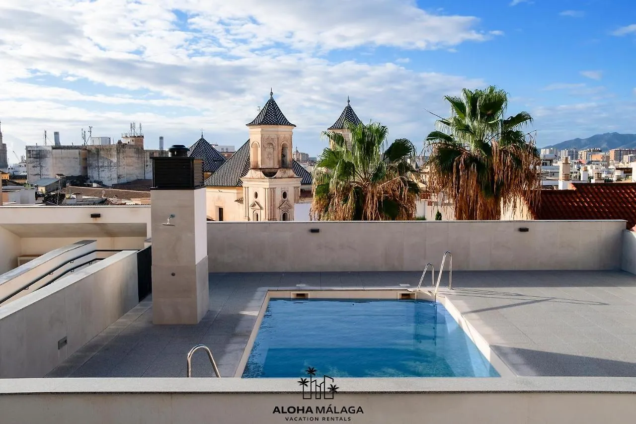 Apartamento Luxury Duplex With Pool And Padel Court In Town Málaga España