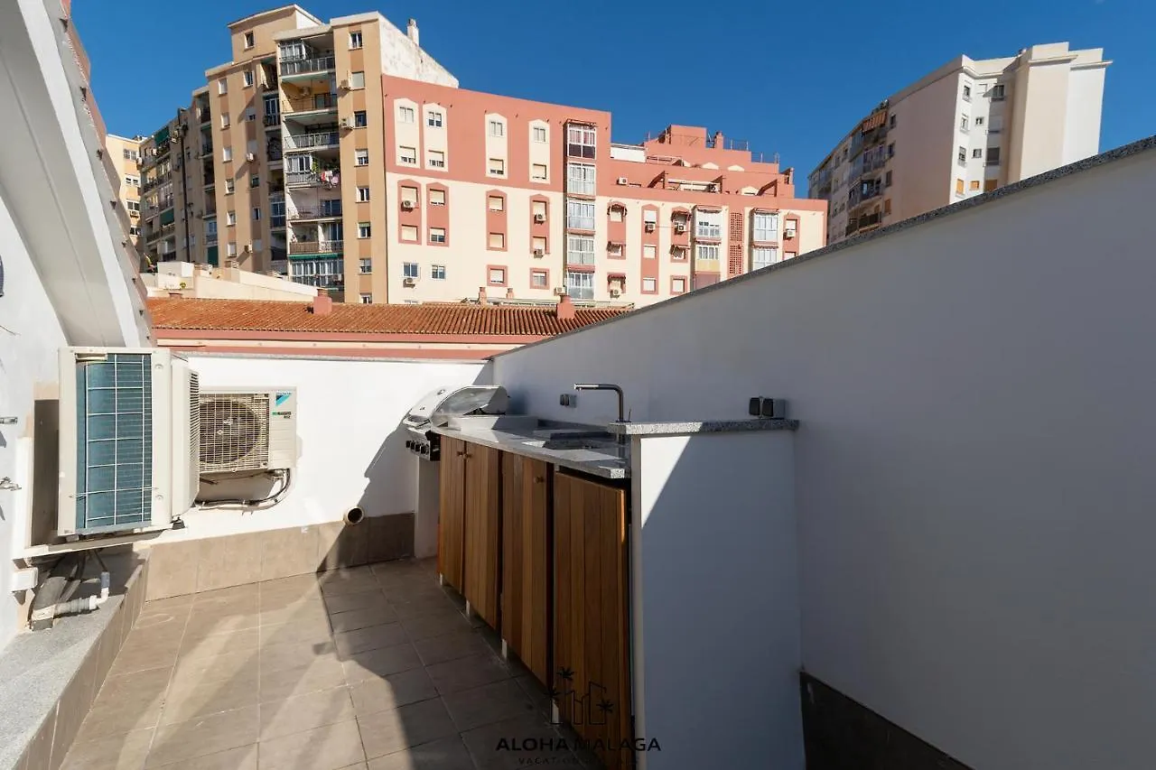 Apartamento Luxury Duplex With Pool And Padel Court In Town Málaga España